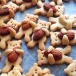 Sablés oursons avec amandes