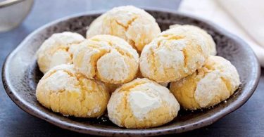 Biscuits tendres au citron tout simples