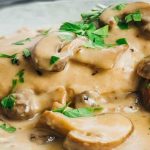 Blanquette de poulet aux champignons