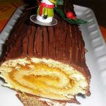Bûche de Noël à la marmelade d’orange épicée