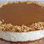 Cheesecake Sans Cuisson Chocolat Blanc et Pâte Spéculoos