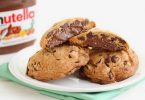 Cookies chocolat au coeur fondant nutella