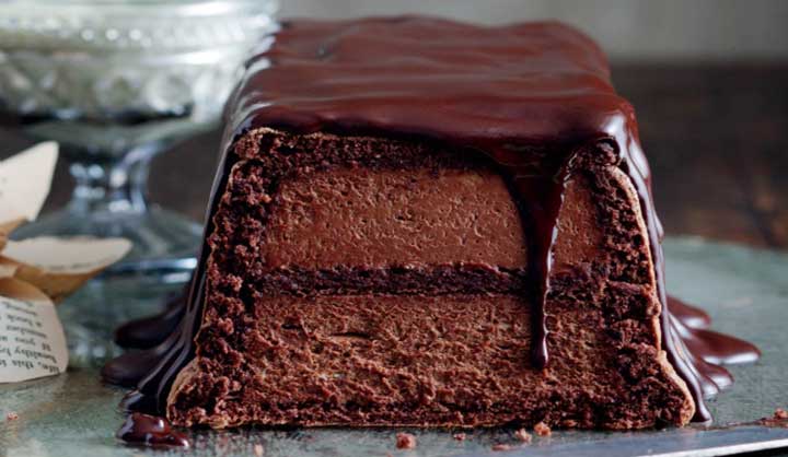 Gâteau mousse au chocolat