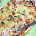 Gratin chou-fleur blanc au poulet