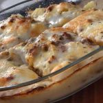 Gratin de pommes de terre à la viande