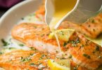 La meilleure recette de saumon au beurre à l’ail et citron!