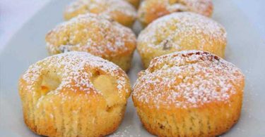 Muffins aux pommes et aux raisins secs au parfum irrésistible