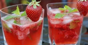 Recette Mojito fraise Sans alcool