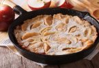 Tarte aux pommes poêlée cuite en 15 minutes