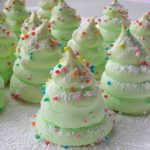 Sapins Noël meringués