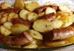 Recette Saucisse de Toulouse confite et pommes de terre fondantes