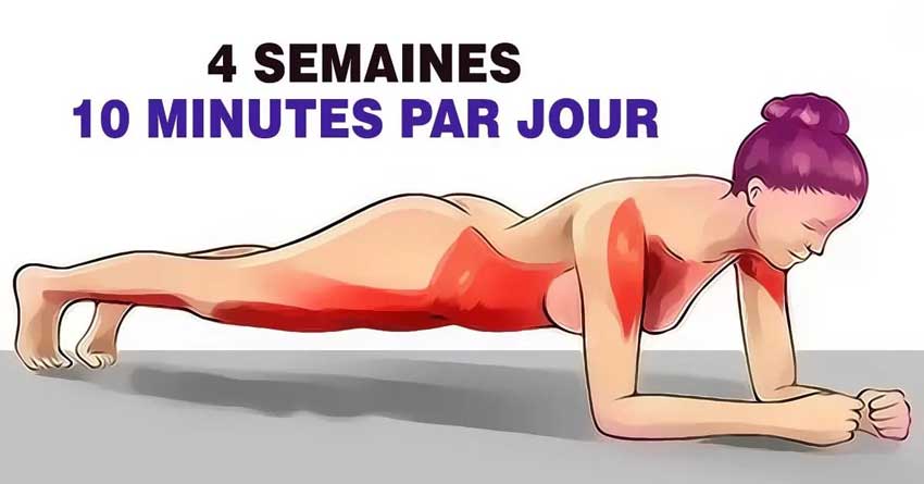5 exercices de 30 secondes pour tonifier votre corps et perdre du poids