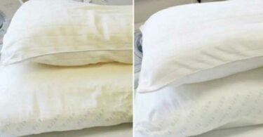 Comment nettoyer les oreillers jaunis par le temps