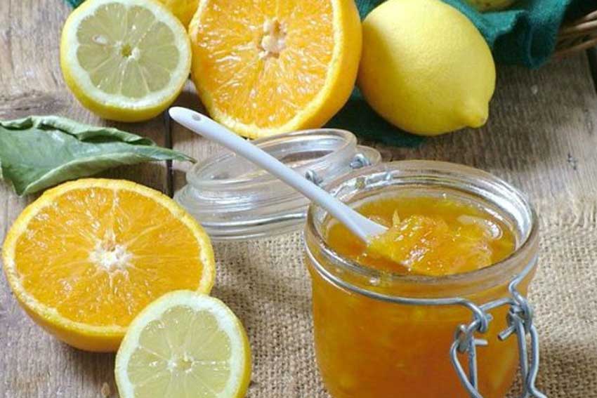 Confiture d'oranges et citrons facile