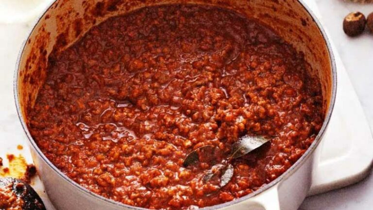 La Sauce Bolognaise Maison Recette Facile – Savoir Tout